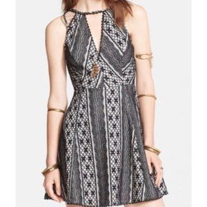 FREE PEOPLE Missed Connections Fit & Flare Dress 10 Fits Like 8